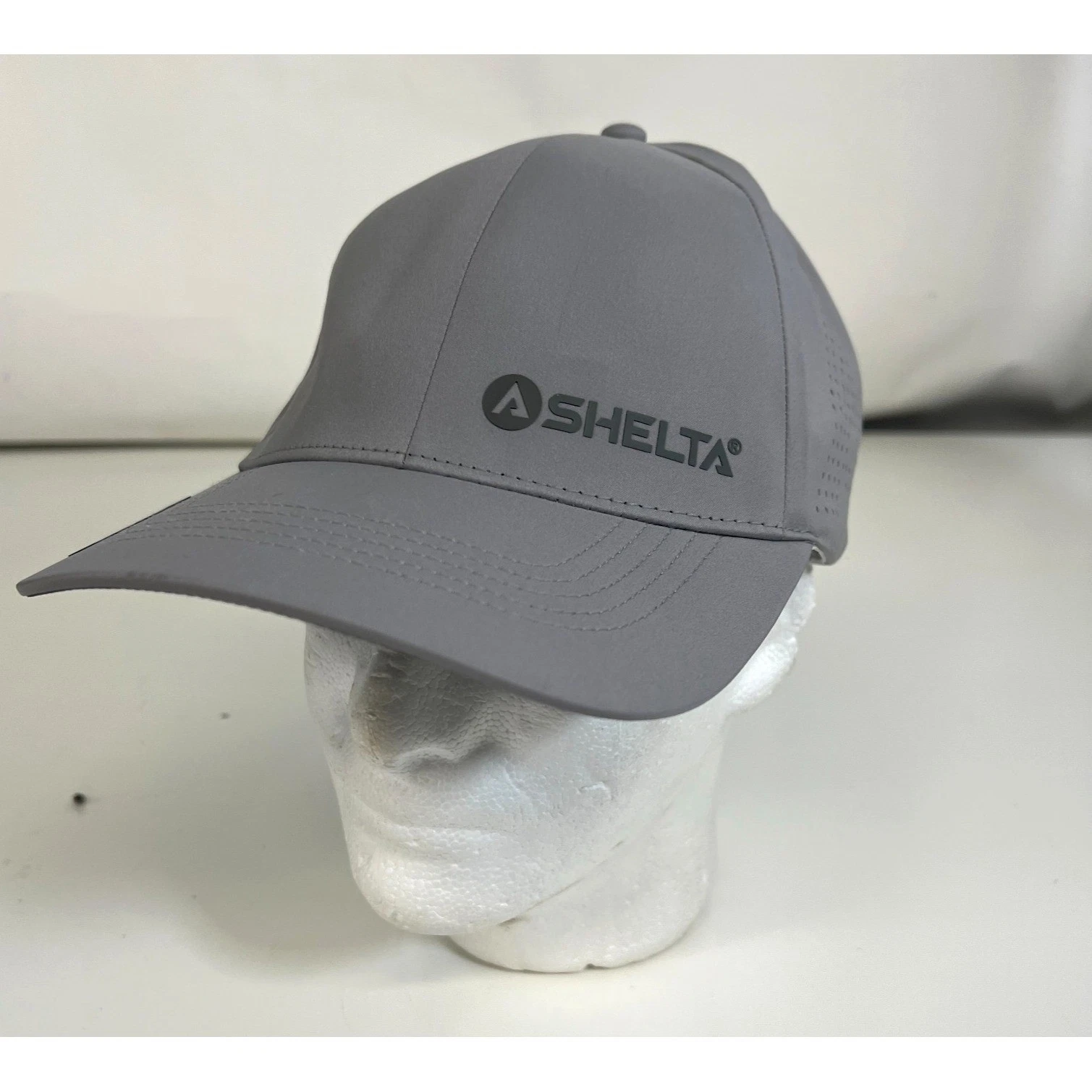 Shelta Visionary Sun Protection Performance Hat Gray L/XL Adjustable Cap