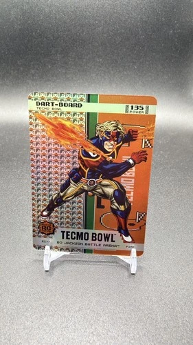 Bo Jackson Battle Arena Tecmo Bowl Dart-Board Jaxson Dart Fire Battlefoil Rookie