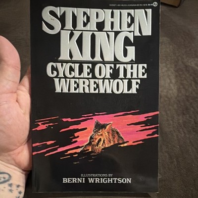 Stephen King Cycle of the Werewolf Paperback Signet 1985 1st Printing Illus.