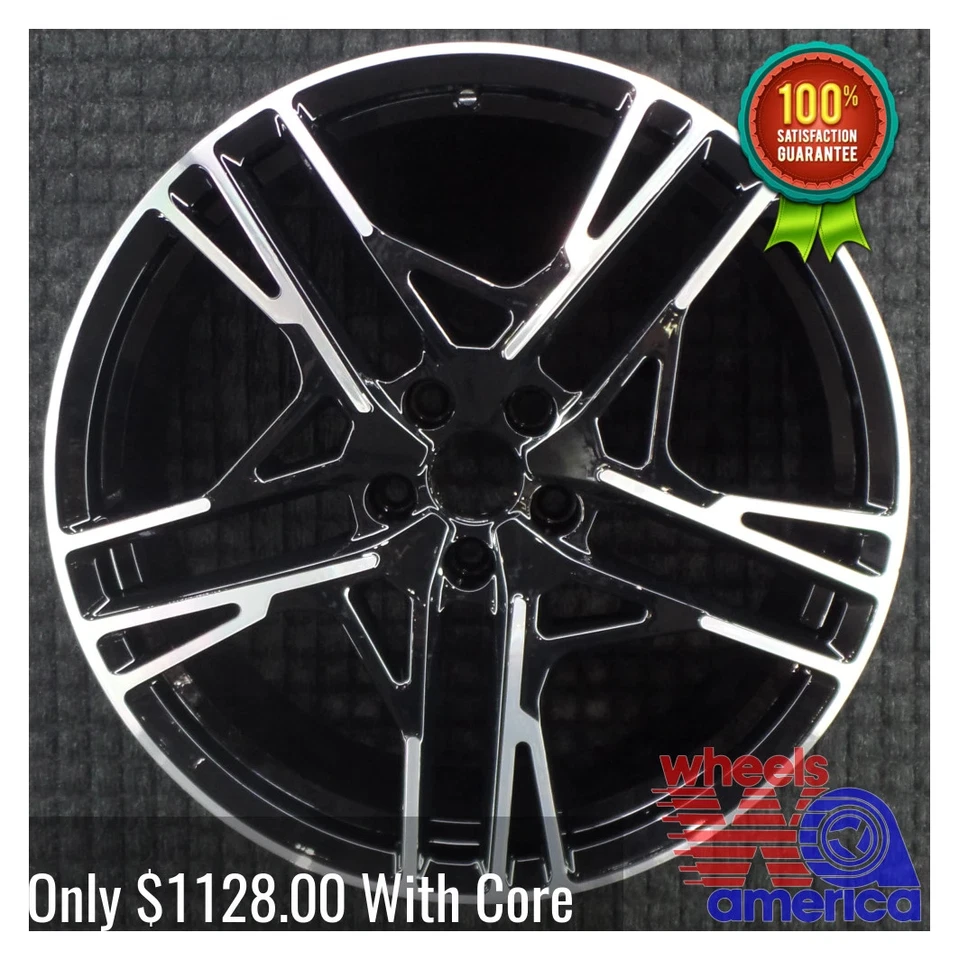 Wheel Rim AUDI R8 20 2020-2023 4S0601025AJ Machined OEM Factory Rear OE 59110 - Image 2 of 4