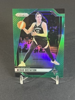 2024 Panini Prizm WNBA - Megan Gustafson #78 Green Prizm - Las Vegas Aces
