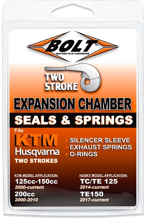 Kit de junta de escape todoterreno BOLT 020-9007 para KTM 150 XC y amp; 125 SX Foto 2 de 2