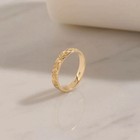 Norm Jewels Olive Branch Wedding Band Ring in 14K Yellow Gold Size 4.25 — photo 5