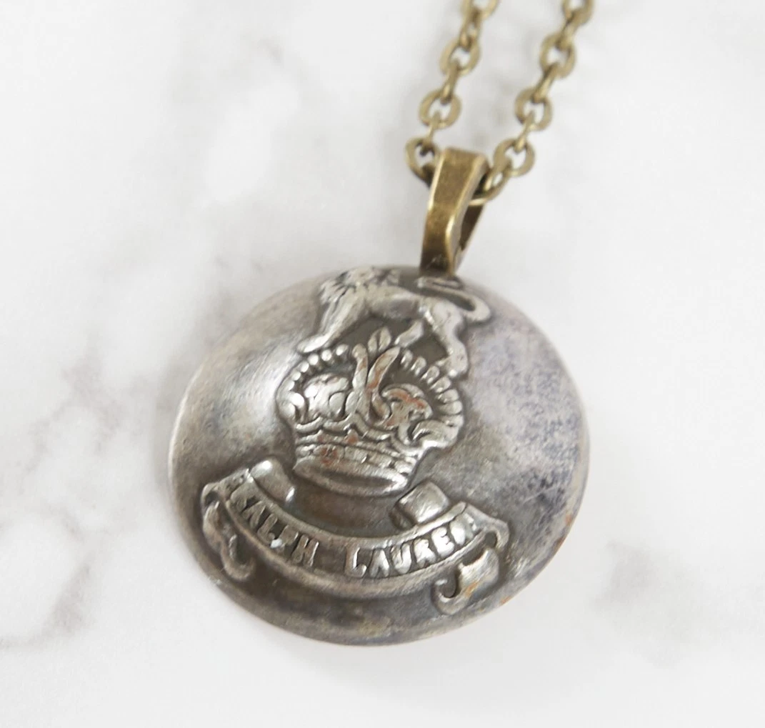 Ralph Lauren ヴィンテージ ベッコウペンダントトップ Ralph Lauren
