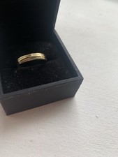 Vintage 9ct Gold Wedding Band 9 Carat Gold Ring Size J