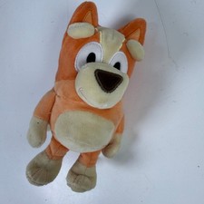 Moose Toys Bluey Bingo Plush Toy 7" Orange Stuffed Animal