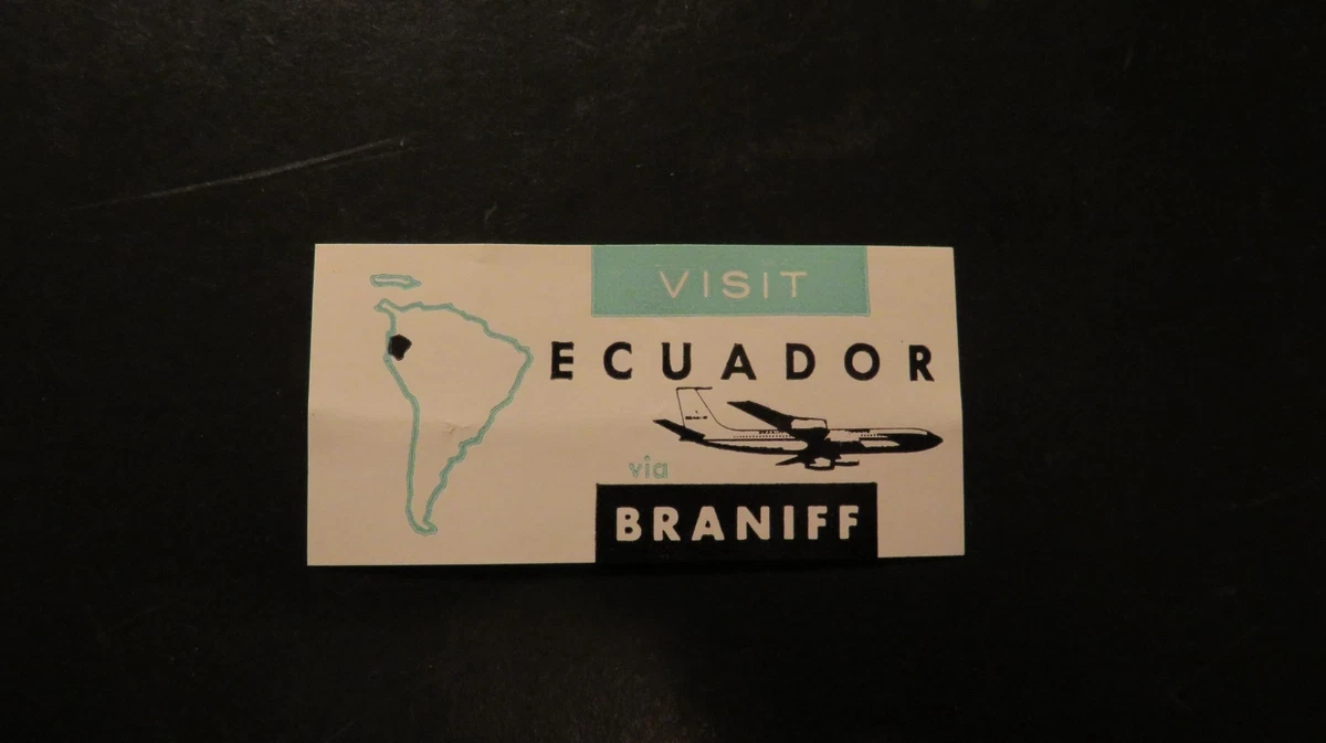 Braniff Airlines Collectibles for sale | eBay