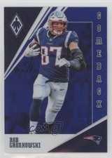 2019 Panini Phoenix Comeback Blue 30/35 Rob Gronkowski #4 3h1