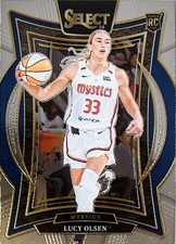2025 Panini WNBA Select #40 Lucy Olsen Washington Mystics