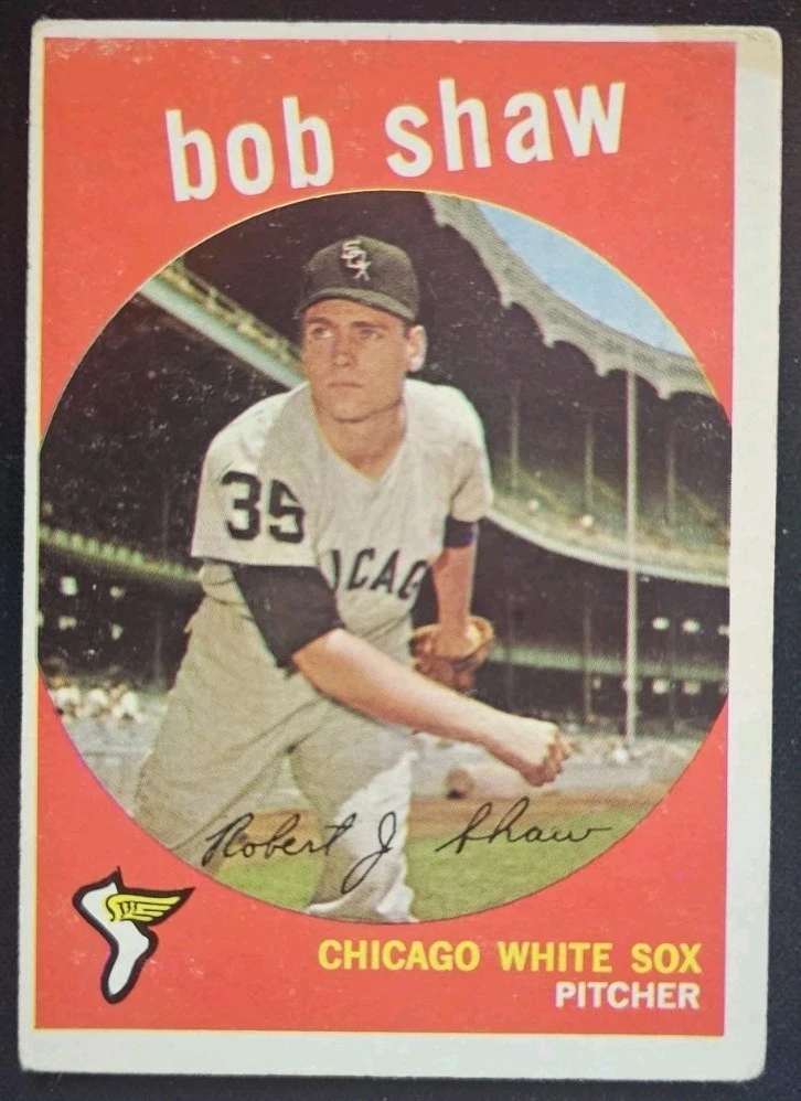 1959 Topps #159 Bob Shaw Chicago White Sox