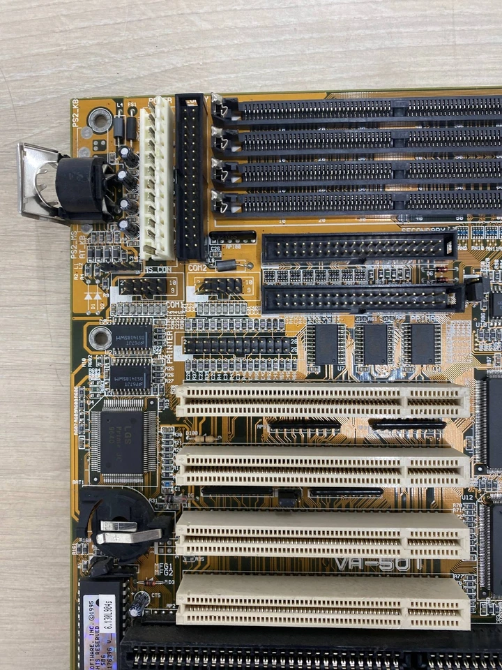 Motherboard FIC VA-501 Socket 7 4x Simm 4x PCI 3x Isa - Image 3 of 4