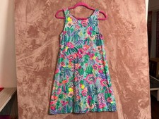 Lilly Pulitzer Kristen swing dress in a multi-colored floral and cactus print -