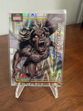 2026 Topps Chrome Marvel Comics #117 Evangeline Whedon RayWave Refractor