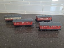 Ertl Thomas Friends- Sodor Mail Coaches - Set Of Three 1 Passenger Car 1995