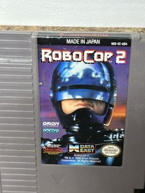 RoboCop 2 Nintendo NES Cartridge Only Tested Authentic 1991 W/ Sleeve Clean Pins