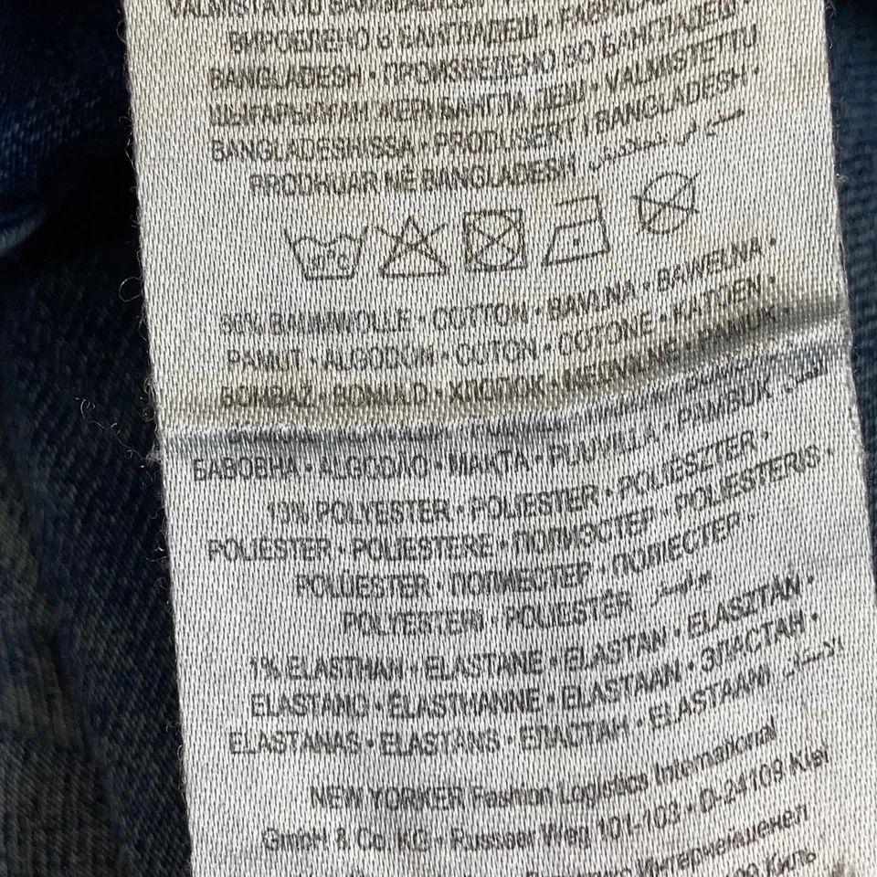 Smog, Jeans, Größe: 34, Blau, Baumwolle/Elasthan/Polyester, Einfarbig #ncW - Bild 4 von 4