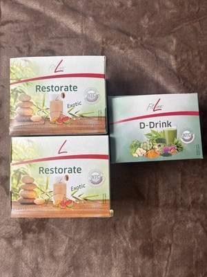Fitline Paket 2x  Restorate + D Drink