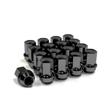 Set of 24 1.77" Height 7/8" Hex M14X1.5 Lug Nuts, One Piece Closed End Conica...