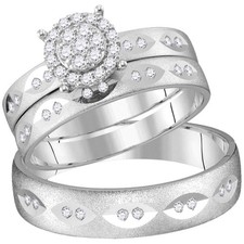 1/3CTW-DIA FASHION TRIO SET