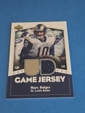 MARC BULGER -  2007 UPPER DECK UD GAME JERSEY CARD  - UDGJ-MB