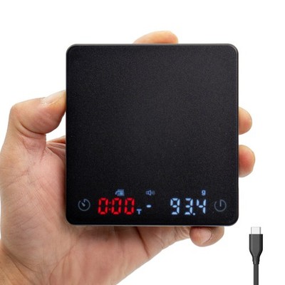 Nano Pro Coffee Scale With Timer Espresso Scale With Auto Tare Aluminum Body Tou