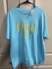 NWT Polo Ralph Lauren T-Shirt Men's Size XL Blue  Polo 67 Graphic