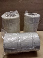 lot of 3 rolls waxed polyester 9 cord 175 yards per roll lacing cord