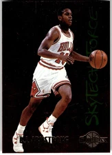 1994-95 SkyBox Premium #SF2 B.J. Armstrong SkyTech Force