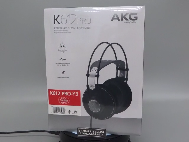 AKG Reference Studio Headphones K612 PRO Black Open-Back Over-Ear