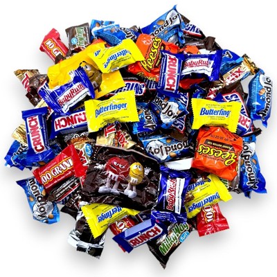 6 lb Fun Size Chocolate Candy Mix - Perfect for Kids' Parties and Celebrations