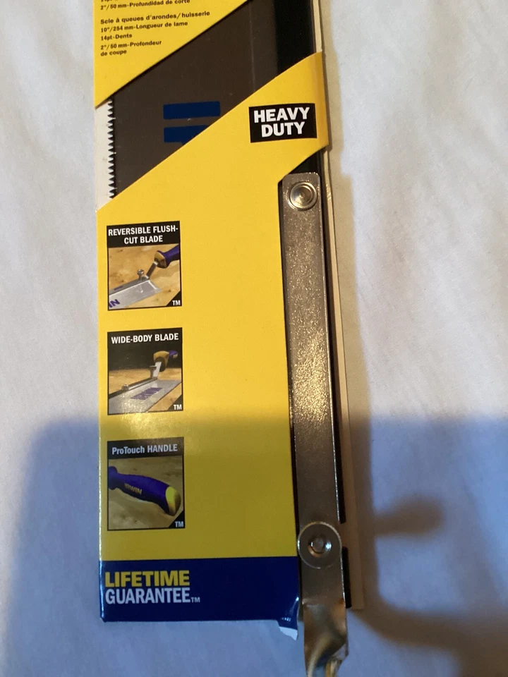 Sierra de cola de milano/jamba Irwin 10”, 14 dientes Foto 3 de 4