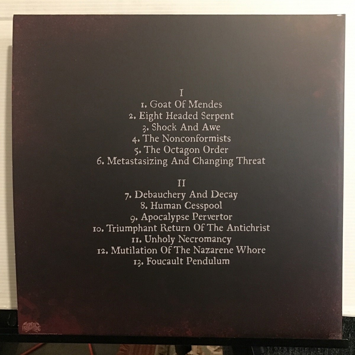 Impaled Nazarene - Eight Headed Serpent LP 2022 Osmose OPLP397