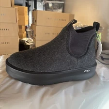 Oofos Women’s Size 6 Oomega Londoner Recovery Boot Black $199 MSRP Rare Soldout
