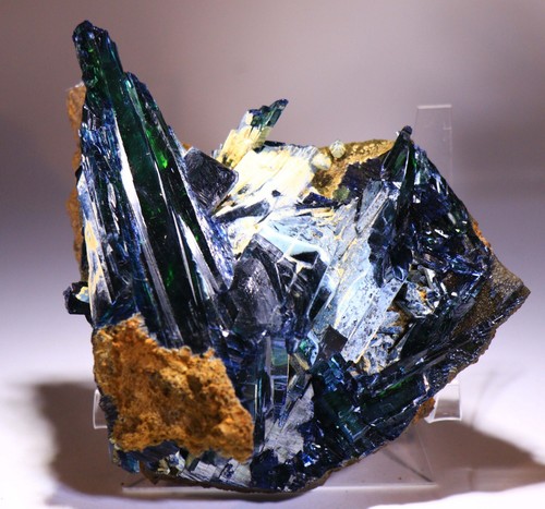 5.25 inch 1 lb 8.6 oz Gemmy Green Vivianite Specimen, Amazonas, Brazil! VN156 - Picture 2 of 6