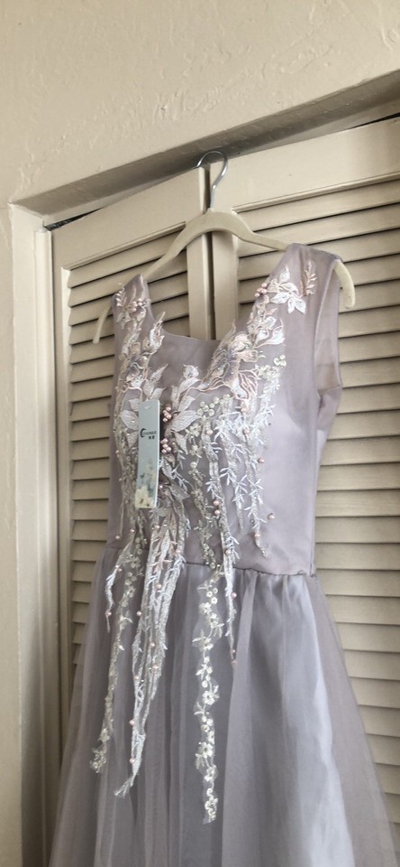 Robe De Soirée Longue Sans Bretelles Pour Femme Taille 00 - Robe De Bal, Mariage, Promo, Neuf Avec étiquettes