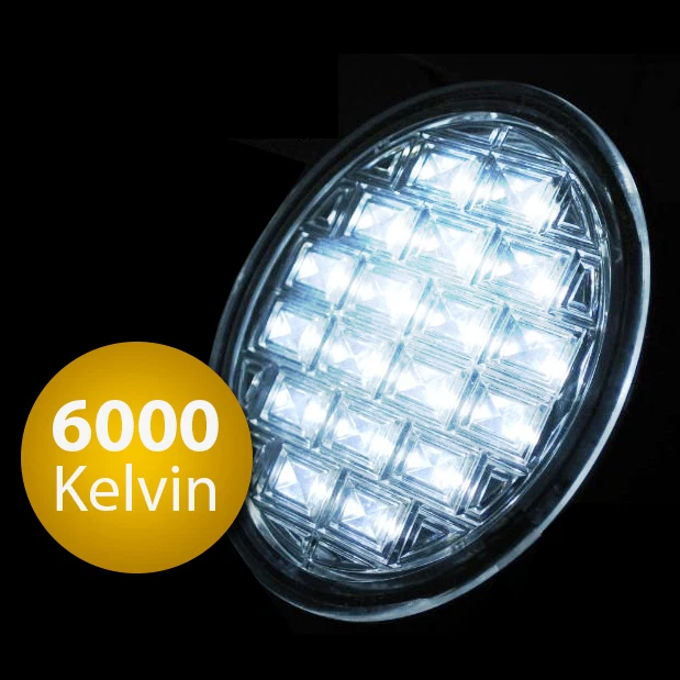 LED Tagfahrlicht VW Passat 3BG Leuchten Licht TFL DRL NSW Rund 90mm RL - Bild 3 von 4