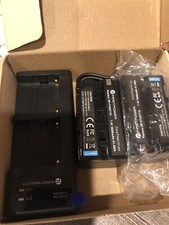 Firstpower Replacement Batteries For Sony NP-F750,F770, NIB 5600mah
