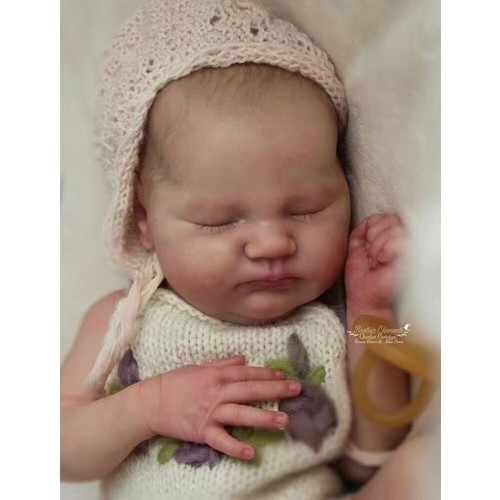 18" Unpainted Reborn Doll Kit Blank Baby Quinlyn Soft DIY Parts with COA - Bild 6 von 10