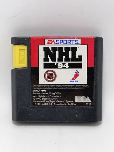 NHL '94 Sega Genesis Game 1993, Tested, Cartidge Only,