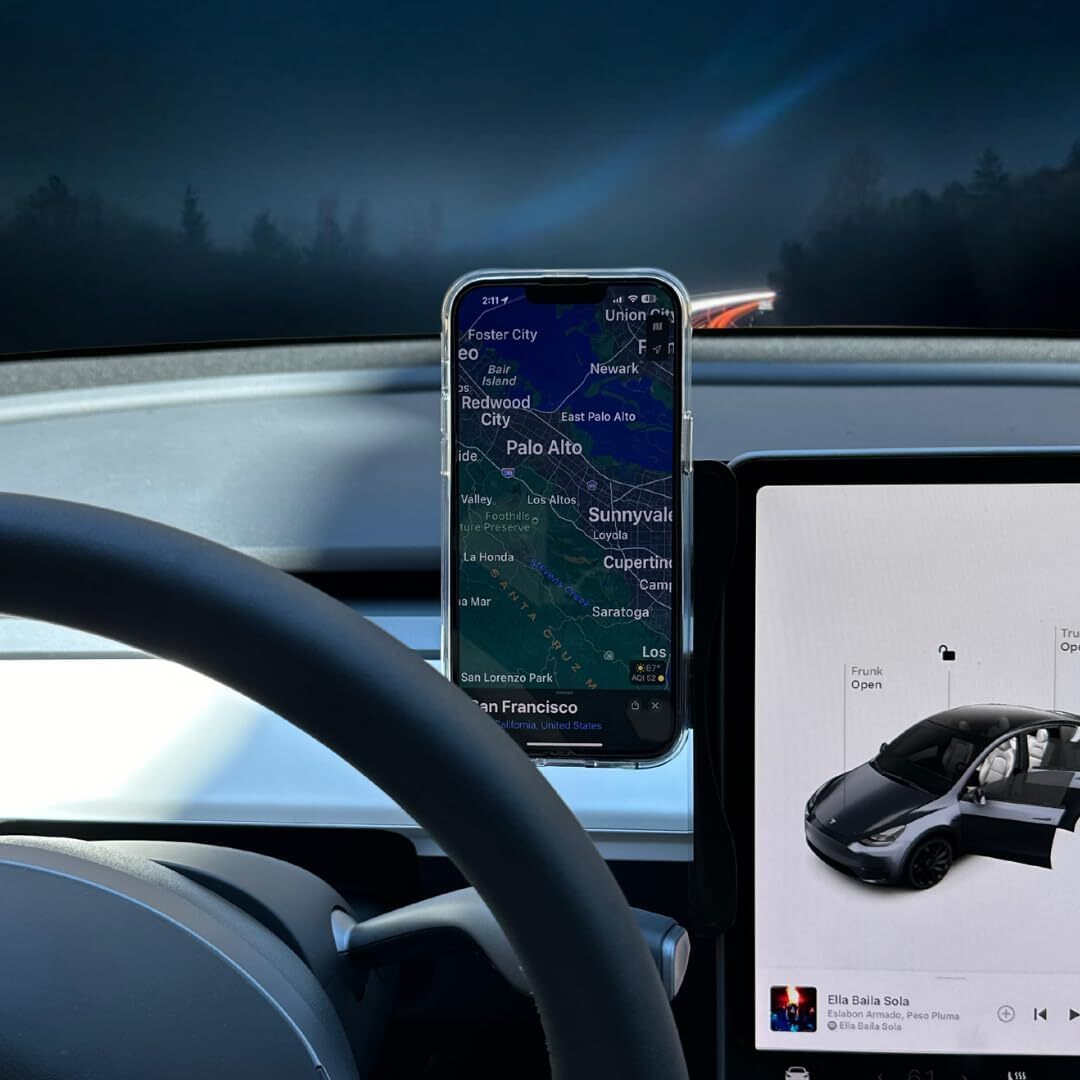 3Y Magnetic Phone Holder for Tesla Model 3 Model Y Monitor 3 Y Accessories