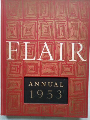 FLAIR ANNUAL 1953 Fleur Cowles magazine beautiful HC 1st Ed 1952 art fashion 