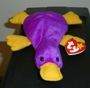 purple platypus beanie baby