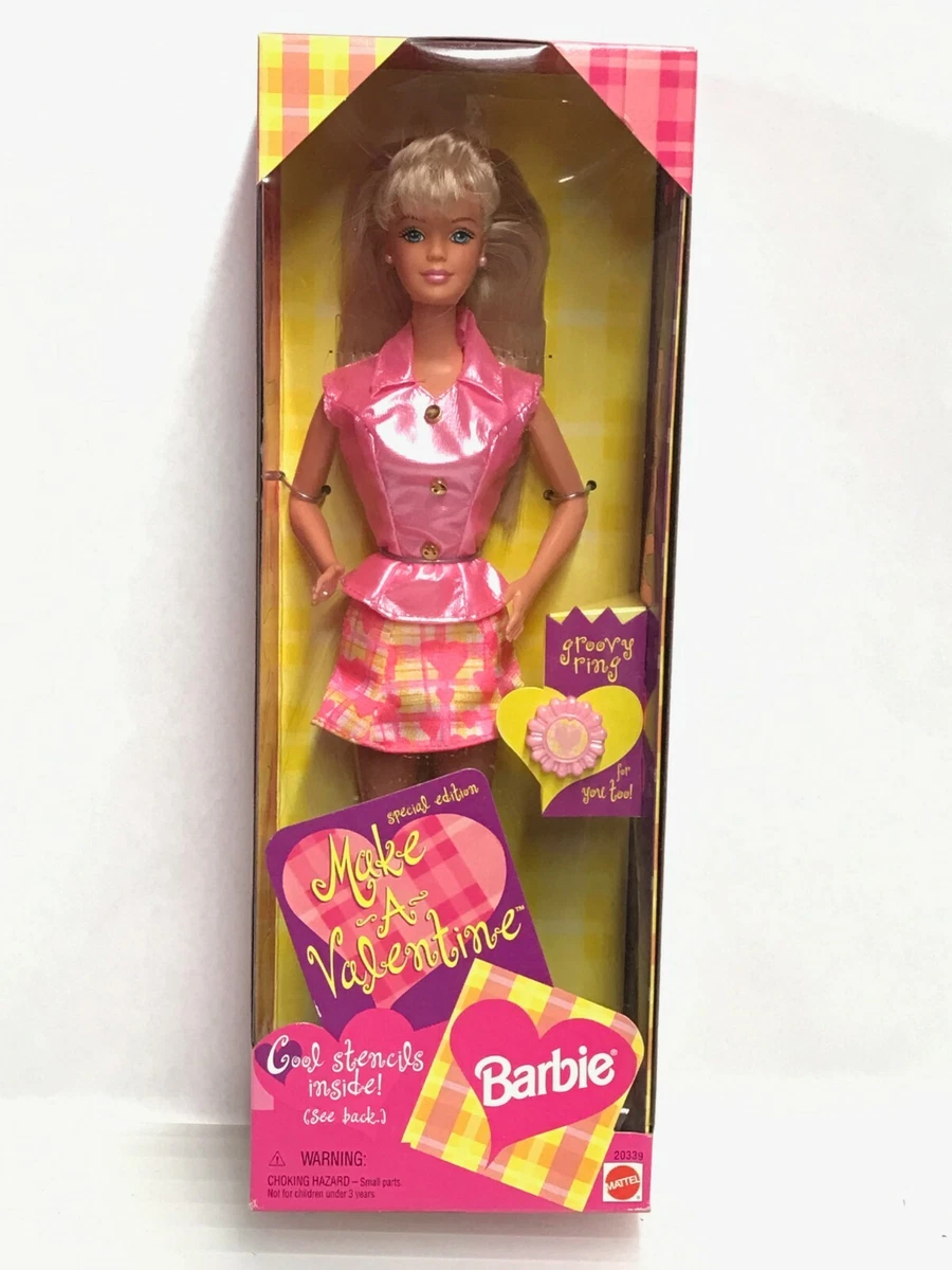Make a valentine barbie sales