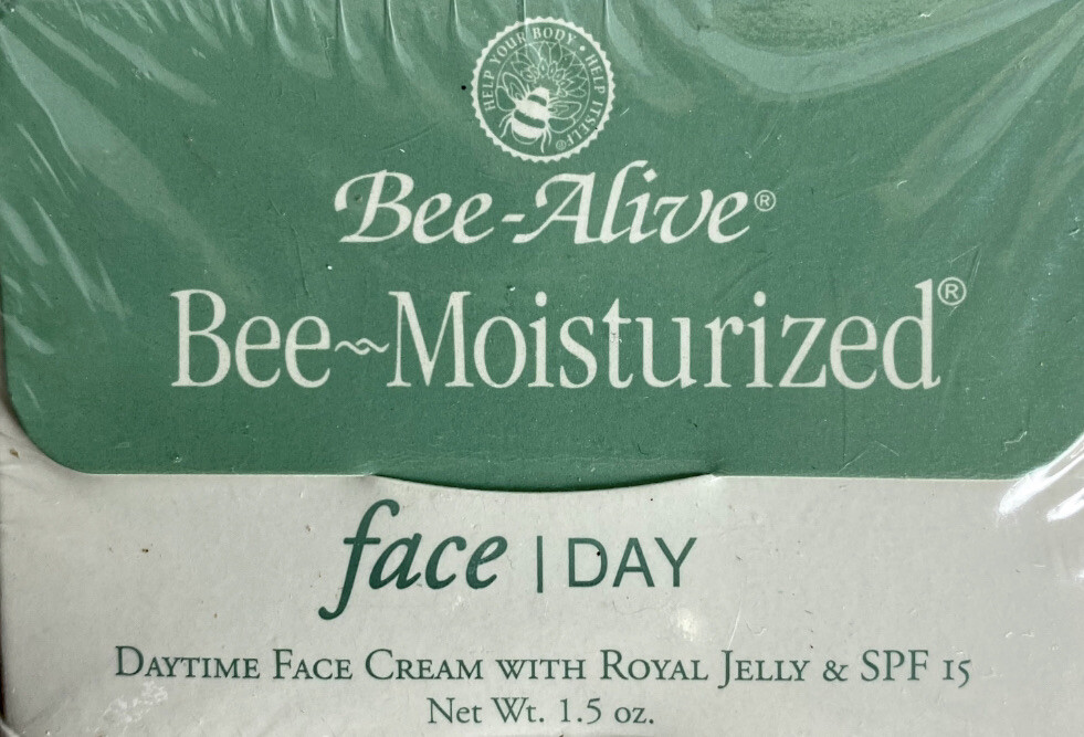 Lot Of 3 BeeAlive Face/Hand Cream w/ Royal Jelly & DHEA 1.5/4.0 Oz