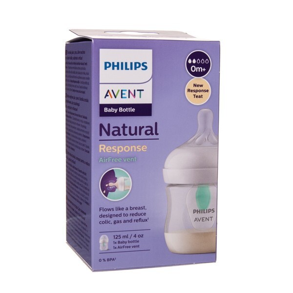 Philips AVENT Naturale Risposta Bottiglia Con Ulteriori Airfree Valvola 125 ML