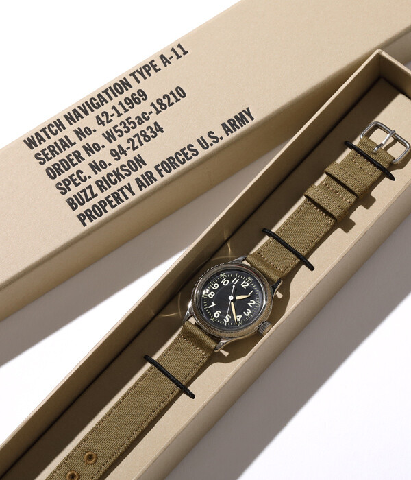 A-11 Type Navigation Watch バズリクソン BUZZ RICKSON'S WATCH NAVIGATION Type A-11 Us Army Air Force