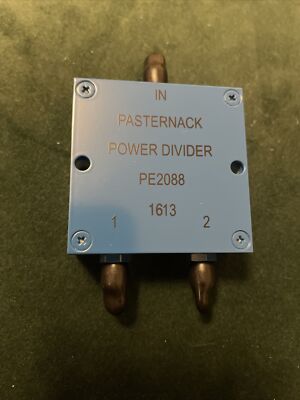 Pasternack PE2088 2 Way SMA Wilkinson Power Divider From 690 MHz to 2.7 GHz 10W