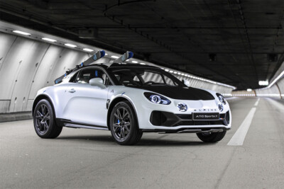 Alpine Sports X Car A110 Soft Top Home Decor Print - POSTER 20x30
