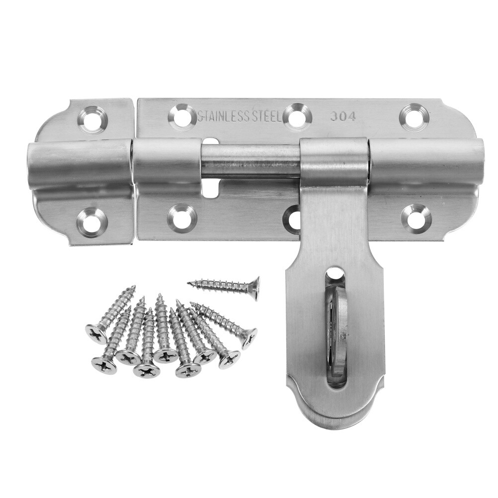Stainless Steel Heavy Duty Pin Door Window Combination Lock Bolt