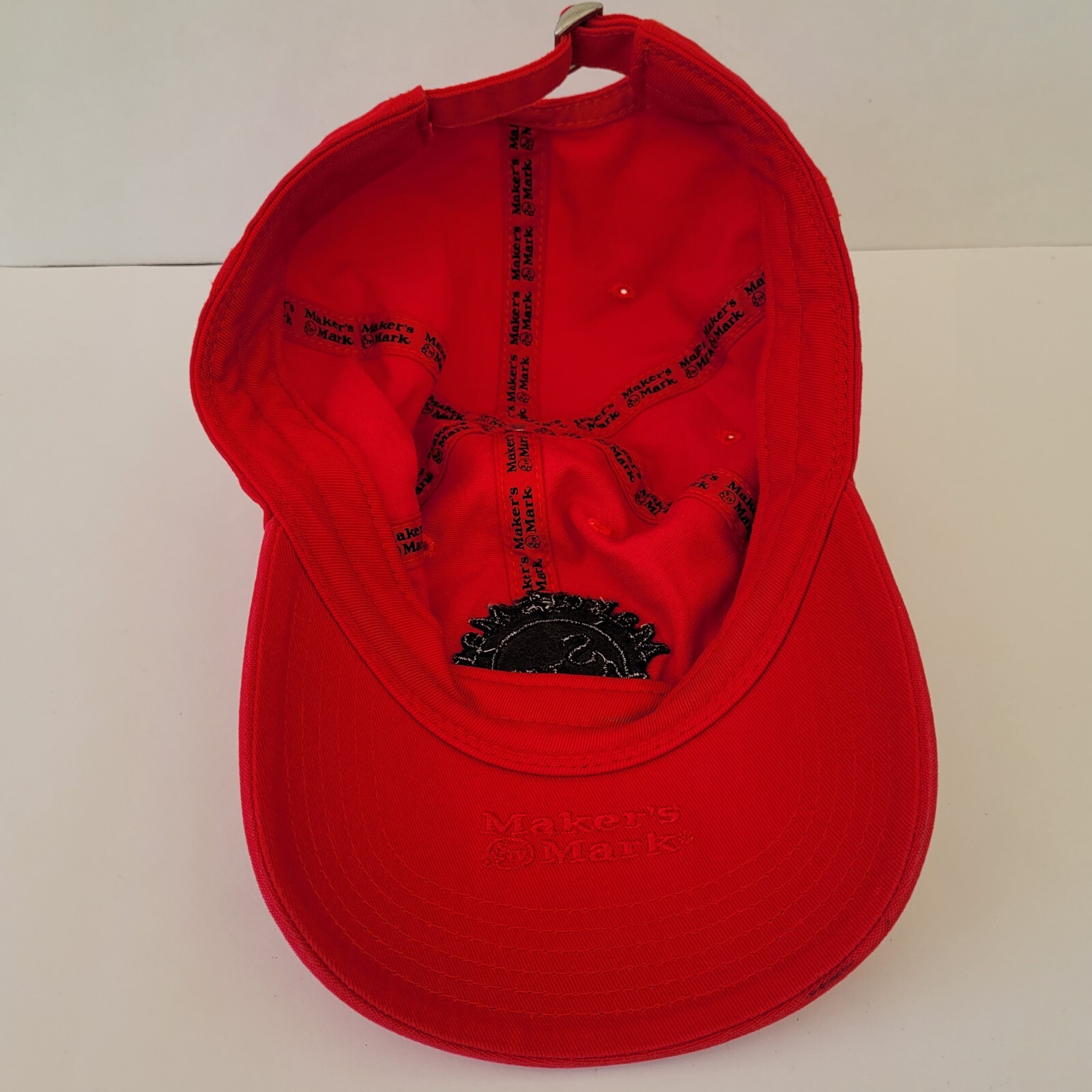 Makers Mark Strapback Baseball Cap Hat Embroidere… - image 6
